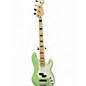 Used 2016 Fender Deluxe Precision Bass Special Surf Green Electric Bass Guitar thumbnail
