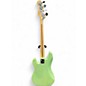 Used 2016 Fender Deluxe Precision Bass Special Surf Green Electric Bass Guitar
