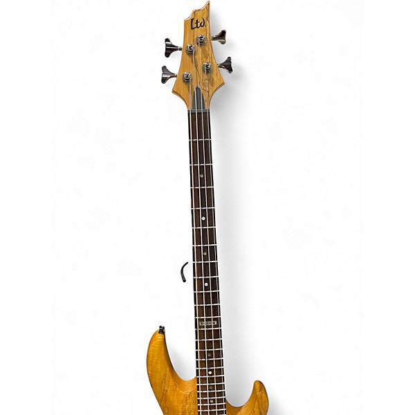 Used Ltd B204SM Natural Electric Bass Guitar