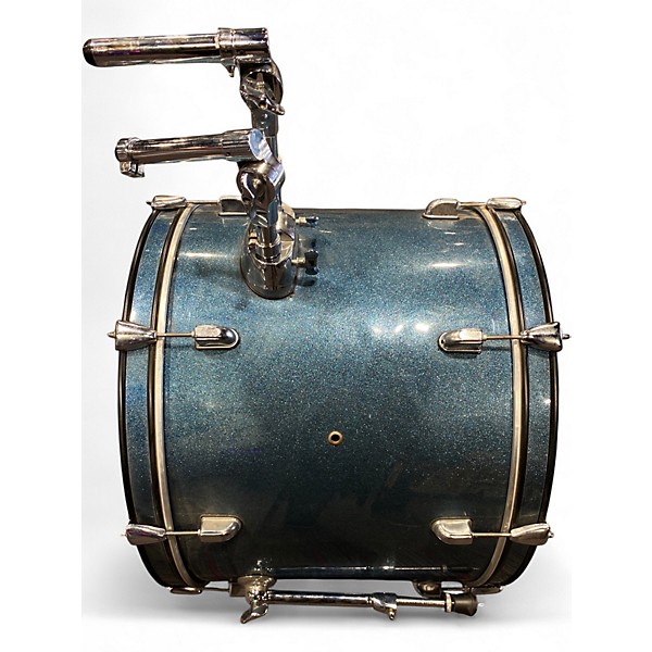 Used PDP by DW 5 Piece CENTER STAGE DRUM SET BLUE SPARKLE Drum Kit