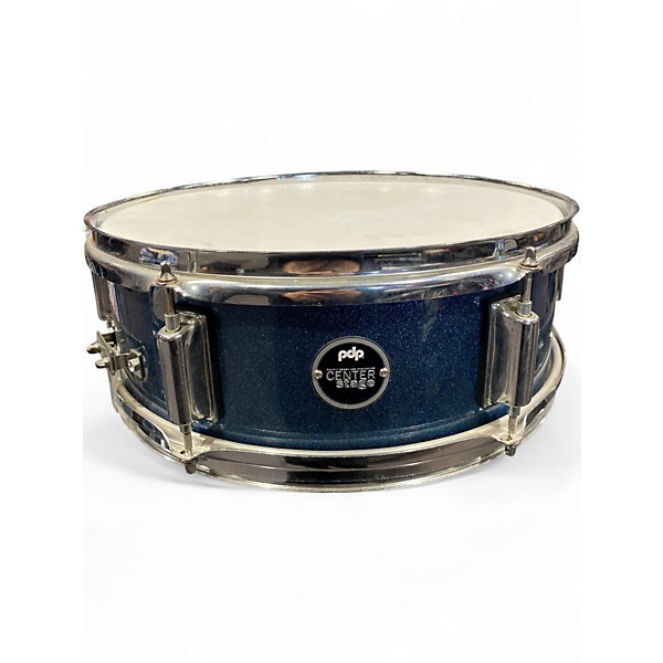 Used PDP by DW 5 Piece CENTER STAGE DRUM SET BLUE SPARKLE Drum Kit