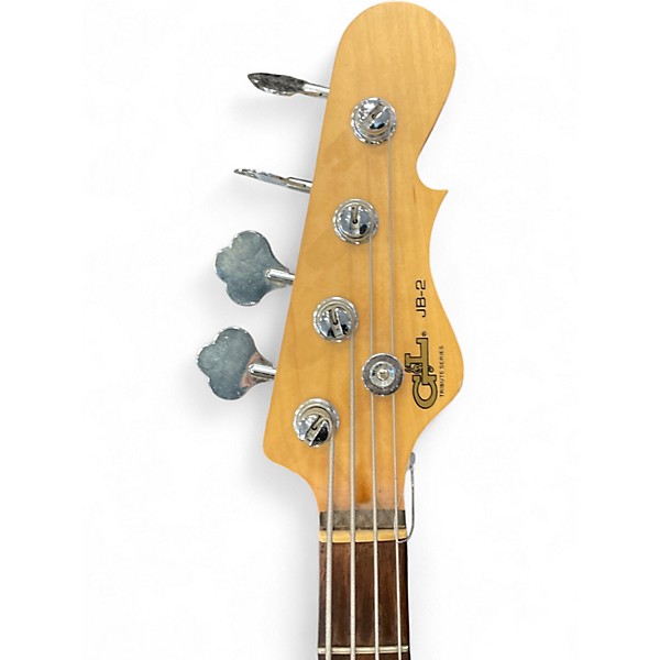 Used G&L Tribute JB2 Natural Electric Bass Guitar