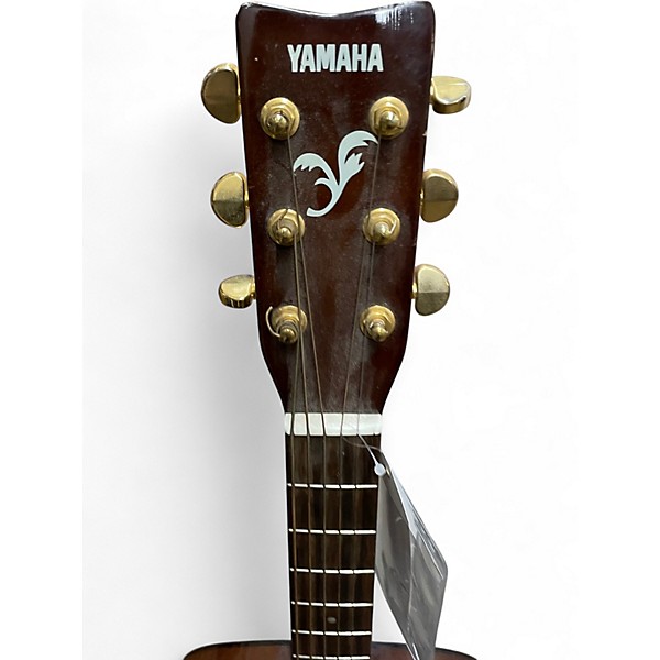 Used Yamaha FX335 Natural Acoustic Electric Guitar