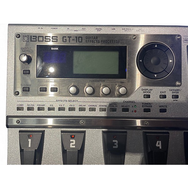Used 2021 BOSS GT-10 Guitar Effects Processor Effect Processor