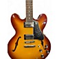 Used Epiphone ES335 2 Color Sunburst Hollow Body Electric Guitar