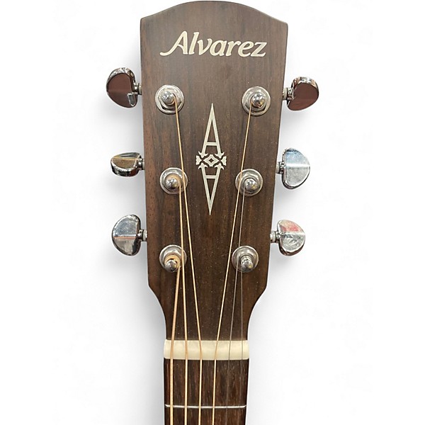 Used Alvarez AFH700WEOB Trans Gray Acoustic Electric Guitar