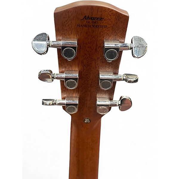 Used Alvarez AFH700WEOB Trans Gray Acoustic Electric Guitar