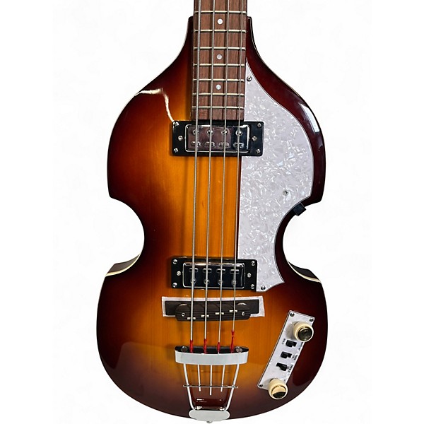 Used Hofner HIBBSBO1 Violin 2 Color Sunburst Electric Bass Guitar