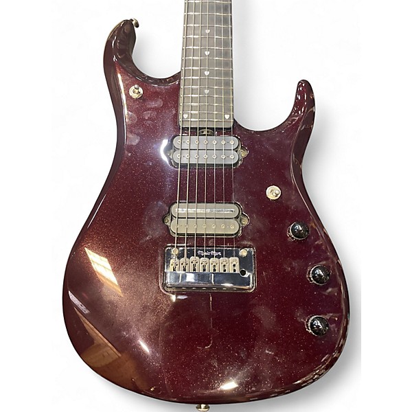 Used Ernie Ball Music Man JP15 John Petrucci Signature RED TIDE Solid Body Electric Guitar