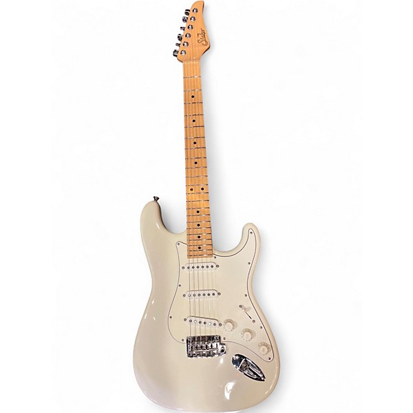 Used Suhr Classic Olympic White Solid Body Electric Guitar