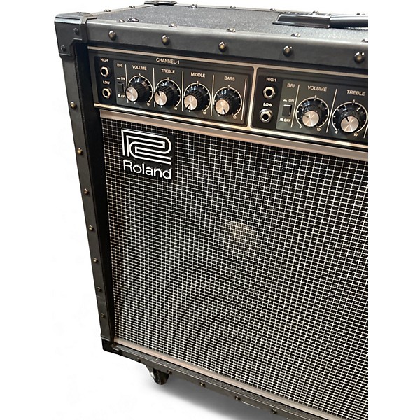 Used Roland JC120 Jazz Chorus 2x12 Guitar Combo Amp