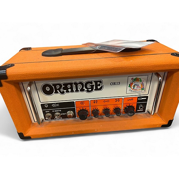 Used Orange Amplifiers OR15H 15W Tube Guitar Amp Head