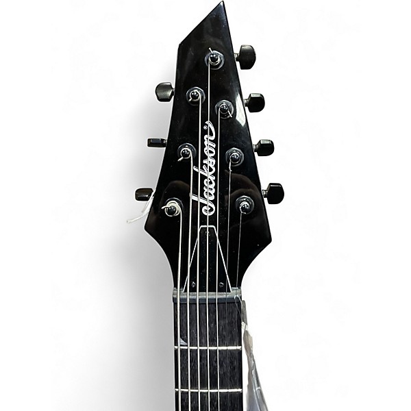 Used 2023 Jackson JS32-7 Dinky DKA 7 String Black Solid Body Electric Guitar