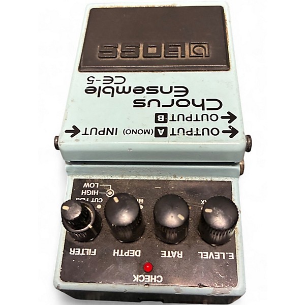 Used BOSS CE5 Chorus Ensemble Effect Pedal