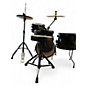 Used Ludwig 4 Piece QUESTLOVE POCKET KIT Black Drum Kit