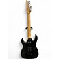 Used Ibanez GRX70QA Trans Black Solid Body Electric Guitar