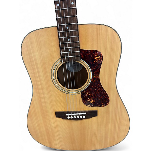 Used Guild D240E Natural Acoustic Electric Guitar
