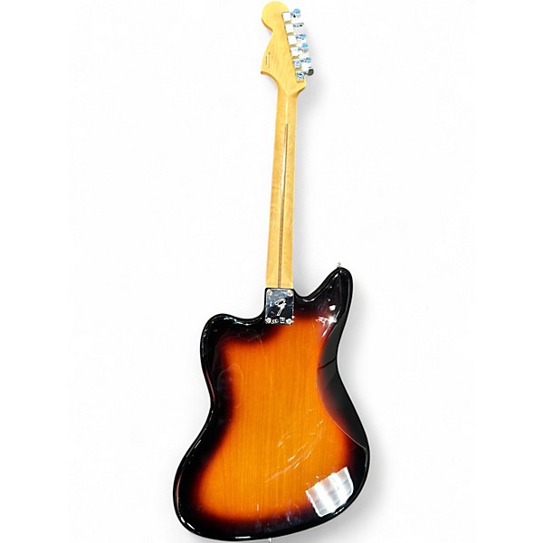 Used Fender PLAYER JAGUAR HS 3 Tone Sunburst Solid Body Electric Guitar
