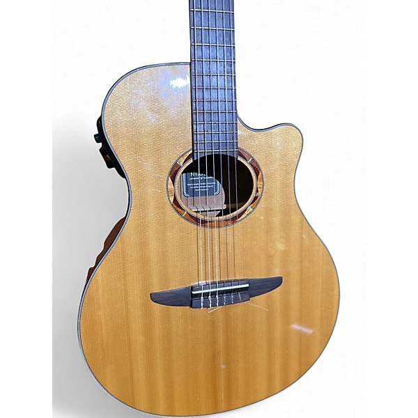 Used Yamaha NTX700 Natural Classical Acoustic Electric Guitar