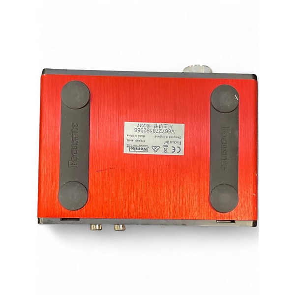 Used Focusrite Scarlett Solo Audio Interface