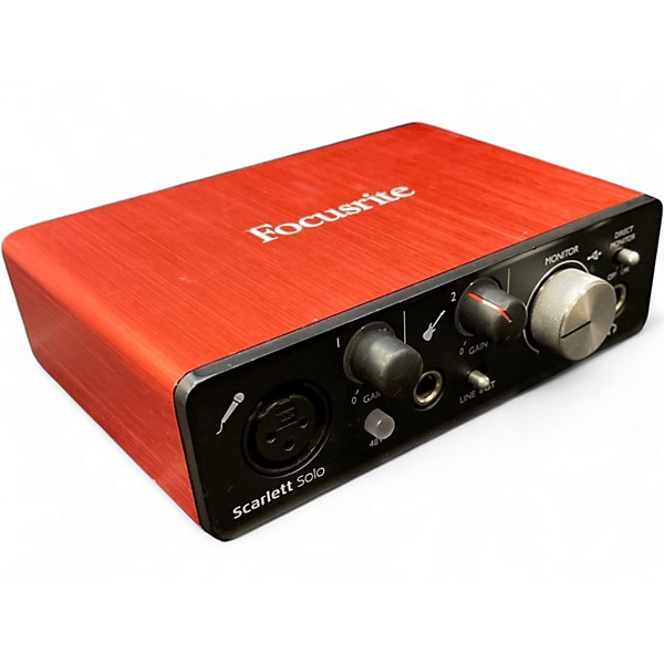 Used Focusrite Scarlett Solo Audio Interface