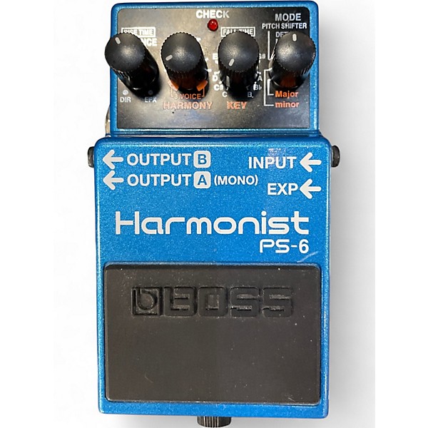 Used BOSS PS6 Harmonist Effect Pedal
