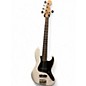 Used 2022 Fender Standard Jazz Bass 5-String Alpine White Electric Bass Guitar thumbnail