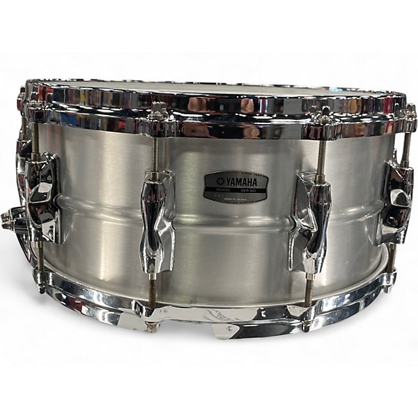 Used Yamaha 14in Recording Custom SNARE Silver Drum