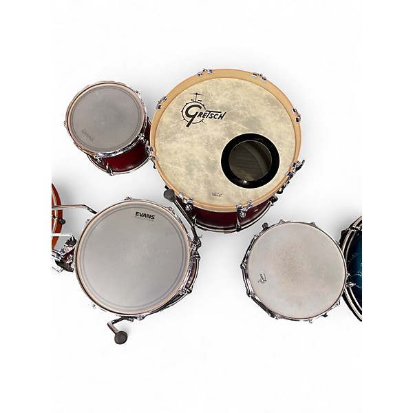 Used Gretsch Drums 4 Piece Brooklyn Series BOP Cherry Drum Kit