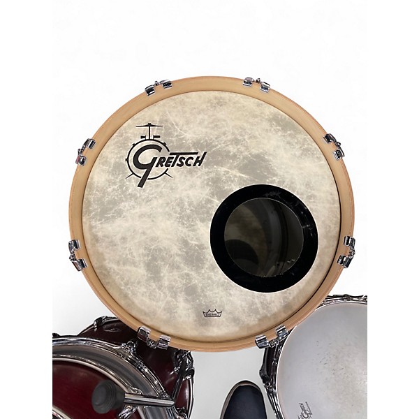 Used Gretsch Drums 4 Piece Brooklyn Series BOP Cherry Drum Kit