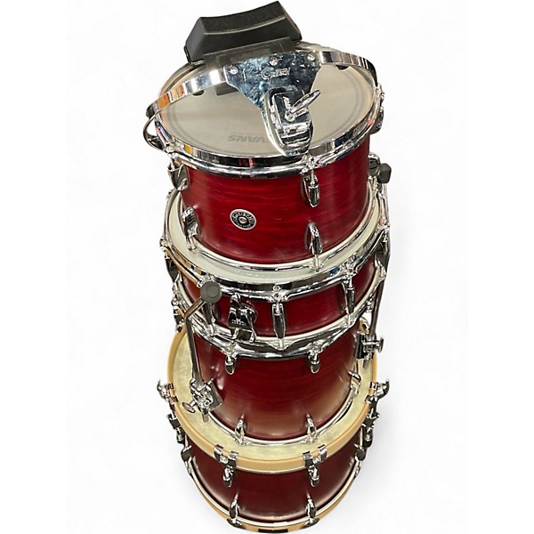 Used Gretsch Drums 4 Piece Brooklyn Series BOP Cherry Drum Kit
