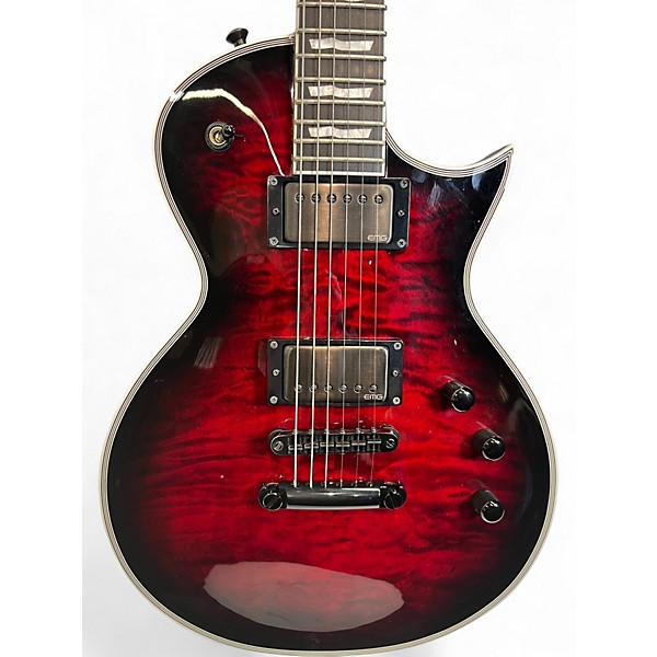 Used ESP E-II Eclipse BLACK CHERRY SUNBURST Solid Body Electric Guitar