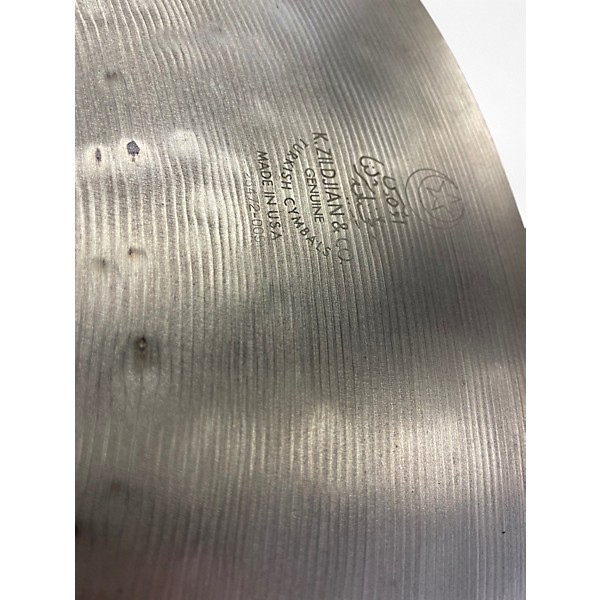 Used Zildjian 20in K Ride Cymbal