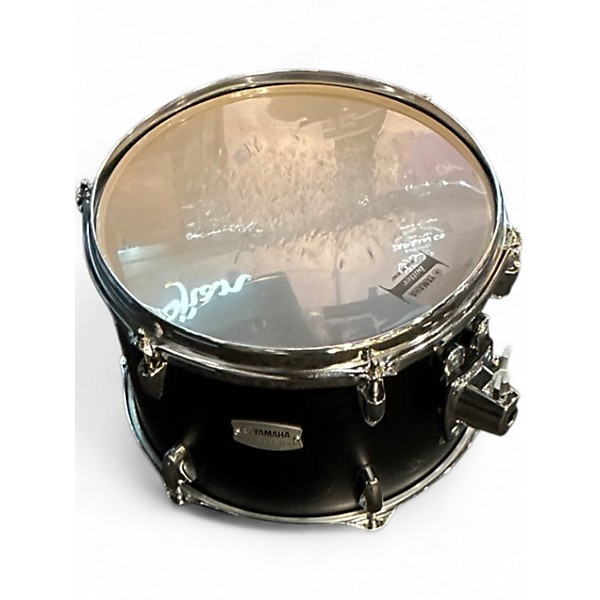 Used Yamaha 4 Piece Tour Custom Black Drum Kit