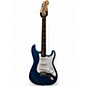Used Fender Standard Stratocaster Blue Solid Body Electric Guitar thumbnail