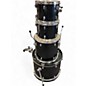 Used Yamaha 4 Piece Gigmaker BLACK SPARKLE Drum Kit thumbnail