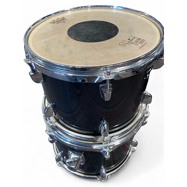Used Yamaha 4 Piece Gigmaker BLACK SPARKLE Drum Kit