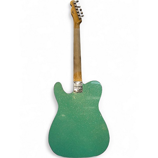 Used Fender Custom Shop LTD Telecaster CuNiFe Custom Journeyman Relicn Seafoam Green Sparkle Solid Body Electric Guitar