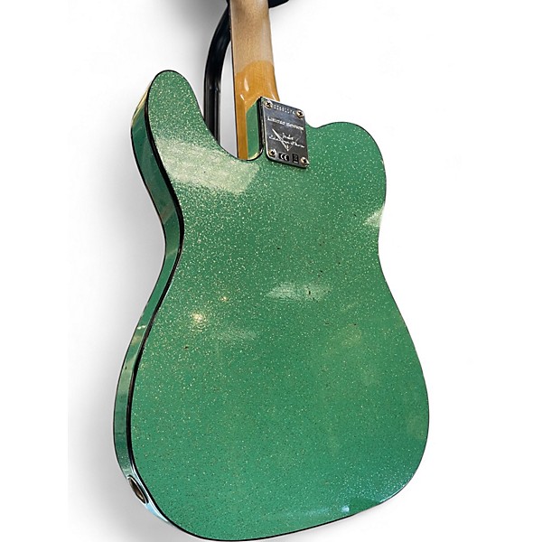 Used Fender Custom Shop LTD Telecaster CuNiFe Custom Journeyman Relicn Seafoam Green Sparkle Solid Body Electric Guitar