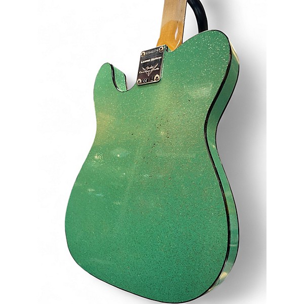 Used Fender Custom Shop LTD Telecaster CuNiFe Custom Journeyman Relicn Seafoam Green Sparkle Solid Body Electric Guitar