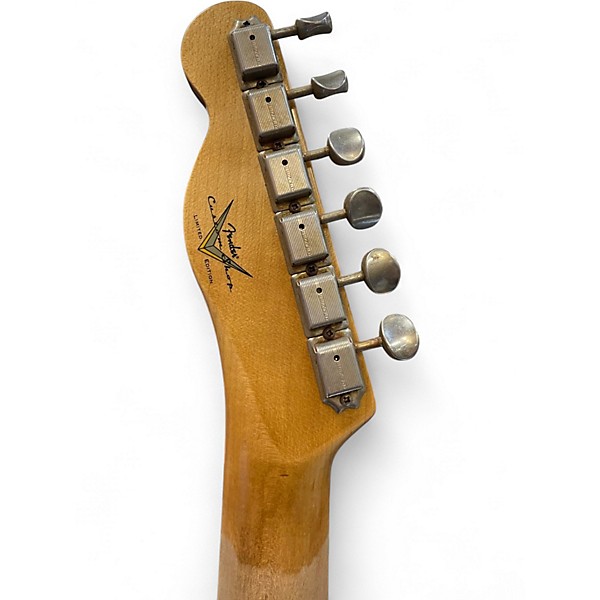 Used Fender Custom Shop LTD Telecaster CuNiFe Custom Journeyman Relicn Seafoam Green Sparkle Solid Body Electric Guitar