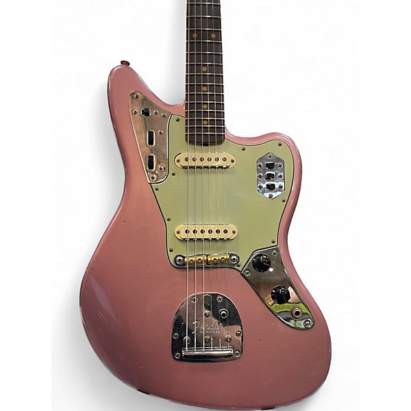 Used Fender 1964 Jaguar Journeyman Relic Aged Burgundy Mist Metallic Solid Body Electric Guitar