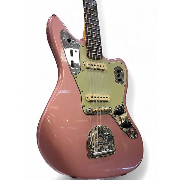Used Fender 1964 Jaguar Journeyman Relic Aged Burgundy Mist Metallic Solid Body Electric Guitar