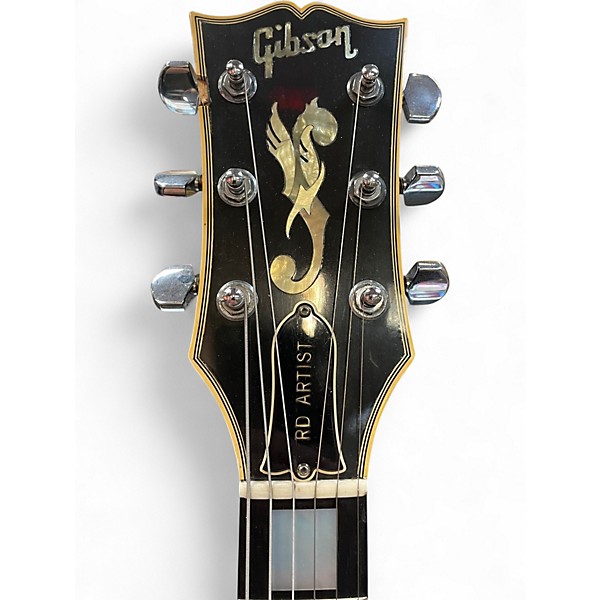 Vintage 1978 Gibson RD Artist Black Solid Body Electric Guitar