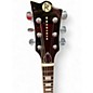 Used Reverend SENSEI JR TRANSPARENT CHERRY Solid Body Electric Guitar