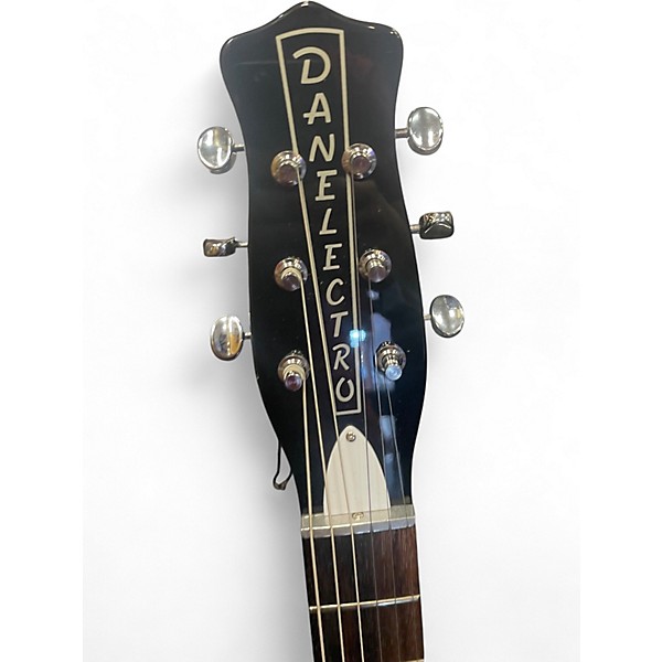 Used Danelectro ‘59M NOS+ Semi-Hollowbody Black Hollow Body Electric Guitar