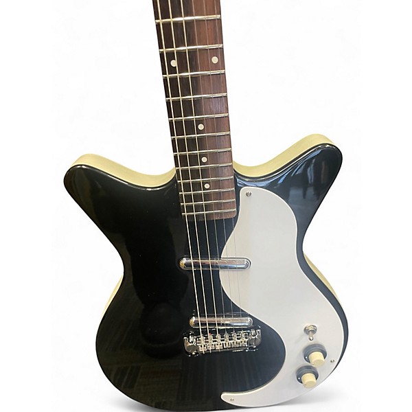 Used Danelectro ‘59M NOS+ Semi-Hollowbody Black Hollow Body Electric Guitar