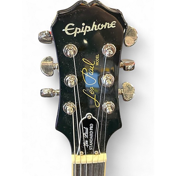 Used Epiphone Les Paul Standard Pro Blue Solid Body Electric Guitar