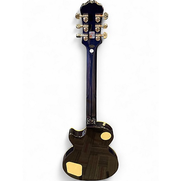 Used Epiphone Les Paul Standard Pro Blue Solid Body Electric Guitar