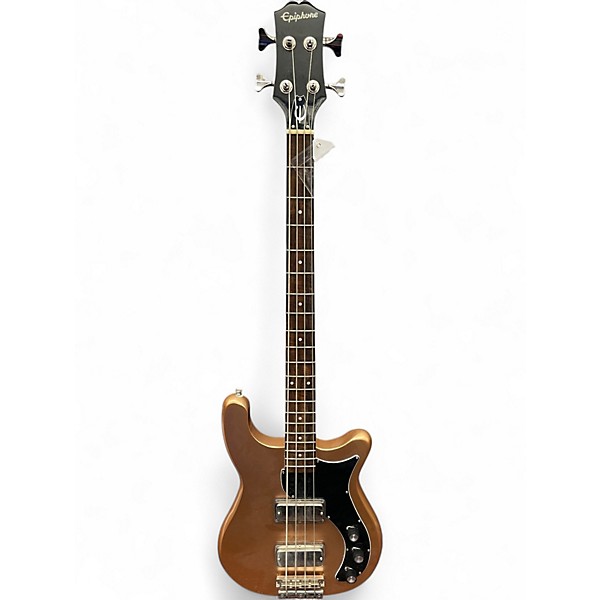 Used Epiphone EMBASSY Smoked Almond Metallic Electric Bass Guitar